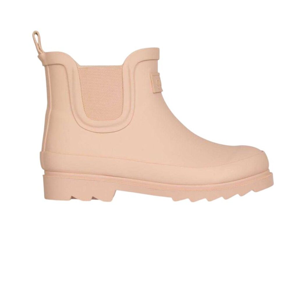 Gelert Childrens/Kids Furry Leather Rain Boots / Pink
